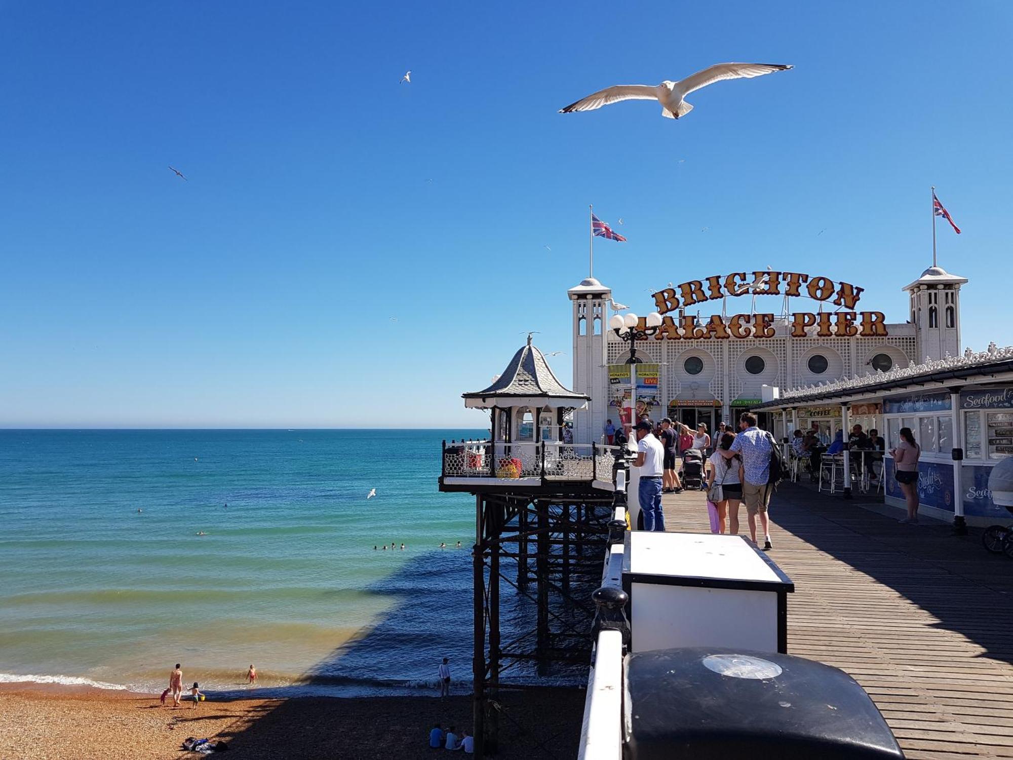 Sea View Maisonette By Myholidaylet Brighton Dış mekan fotoğraf